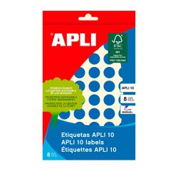 Etiquetas azules Modelo Apli 02735