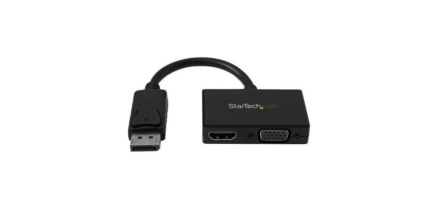 Adaptador cable Displayport DP a HDMI o VGA
