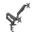Bras support écran double ergonomique