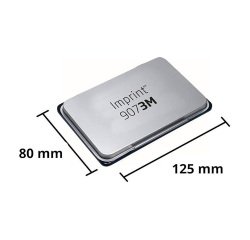 Tampon Imprint de tinta 8 x 12,5 cm para para sellos 