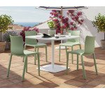 Stuhl Bruneau Yuna für den Innen- und Außenbereich