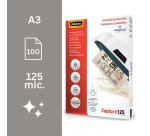 Fellowes Laminating Pouches A3 2 x 125 - 100 Sheets
