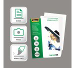 Schachtel mit 100 Laminierfolientaschen A4 2 x 100 µ glänzend Fellowes