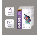 Box with 25 laminating sleeves A4 2 x 80 Fellowes