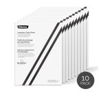 Sachet de 10 feuilles de nettoyage pour plastifieuse