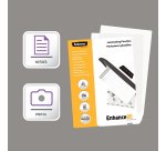 Pochettes de plastification Fellowes A4 2 x 80 µ brillantes - Boite de 250