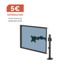 Bras porte écran simple Reflex Fellowes noir