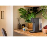 Willkommenspaket JVD: Kaffeemaschine Mini Corseto + Heißwasserquelle Royce + Tablett Charme mit Schublade