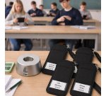 Pack Class Anti-Wave Pouches for 30 Students with Secured Base