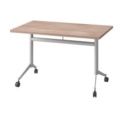 Klappbarer Tisch Polly L 120 x T 70 cm Platte Ulme