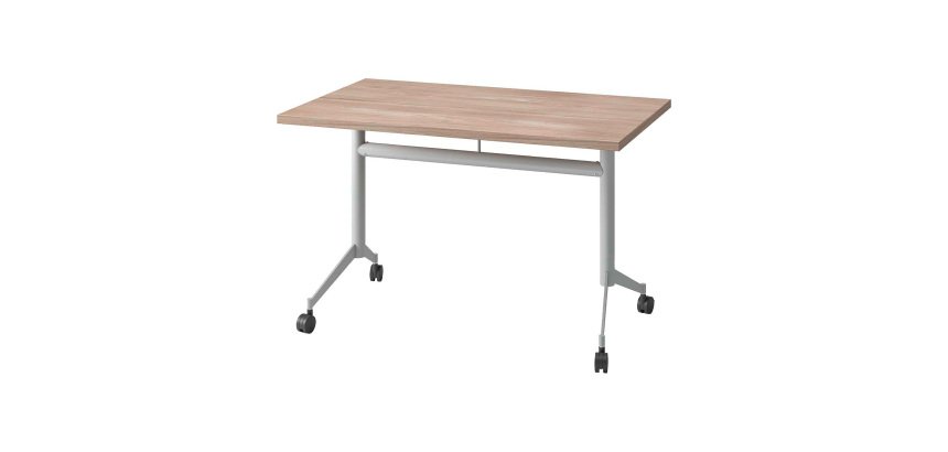 Table rabattable Polly L 120 x P 70 cm plateau orme