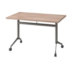 Table rabattable Polly L 120 x P 70 cm plateau orme