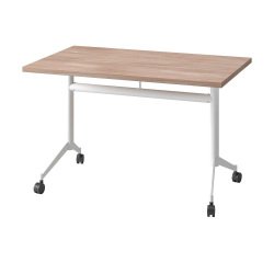 Table rabattable Polly L 120 x P 70 cm plateau orme