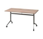 Table rabattable Polly L 140 x P 70 cm plateau orme