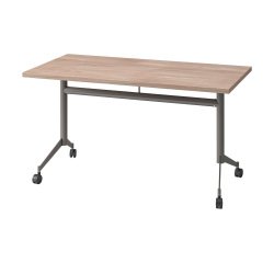 Table rabattable Polly L 140 x P 70 cm plateau orme