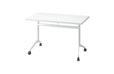 Foldable Table Polly L 120 x W 70 cm white top