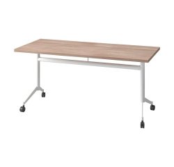 Table rabattable Polly L 160 x P 70 cm plateau orme