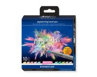 Staedtler Pigment 373 Artist Series Brush-Tip Malstift in Pastellfarben - Etui mit 10 Stück