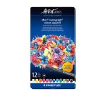 Staedtler Mars Lumograph Farbzeichner Aquarell - Metallschachtel mit 12 Stiften
