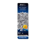 Staedtler Lumograph 100 Bleistift, verschiedene Härtegrade - Metallbox mit 6 Stück