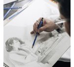Staedtler Lumograph 100 Bleistift, verschiedene Härtegrade - Metallbox mit 6 Stück