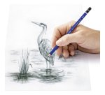 Staedtler Lumograph 100 aquarellierbarer Bleistift Blister 3 Stifte + 1 Pinsel