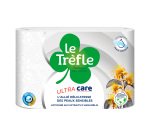Papier toilette quadruple épaisseur Ultra Care Le Trefle - 12 rouleaux de 115 feuilles