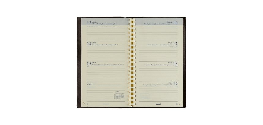 Weekly Planner Interplan Brepols 2027