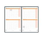 Agenda Oxford International school weekplanner 16 maanden - september 25 tot december 26 - 16 x 24 cm zwart