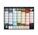 Calendrier semestriel mural 2027 - Bancolor - 40,5 x 55 cm