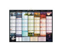 Calendrier semestriel mural 2027 - Bancolor - 40,5 x 55 cm