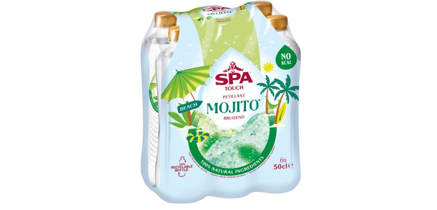 Spa Touch Mojito - Bruisend 50 cl - Pak van 24
