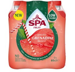 Spa Frucht Granatapfel - Sprudelnd 40 cl - 24 Flaschen