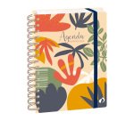 Quo Vadis - Agenda perpétuel - Spiralé - Semainier Horizontal - Français - Eterny - Multicolore - Perpétuel - 15x21 cm