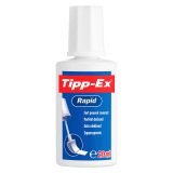 Correcteur liquide blanc flacon Tipp-Ex Rapid contenance 20 ml