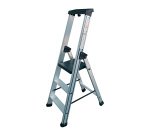 Scala apribile STP Issima per uso industriale e domestico in alluminio, 3 gradini