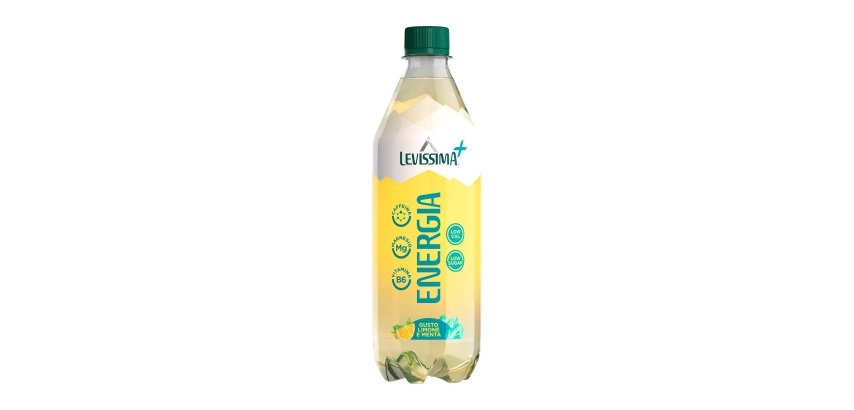 Levissima + Energia gusto limone e menta - Pet 500ml - confezione 12 bottiglie