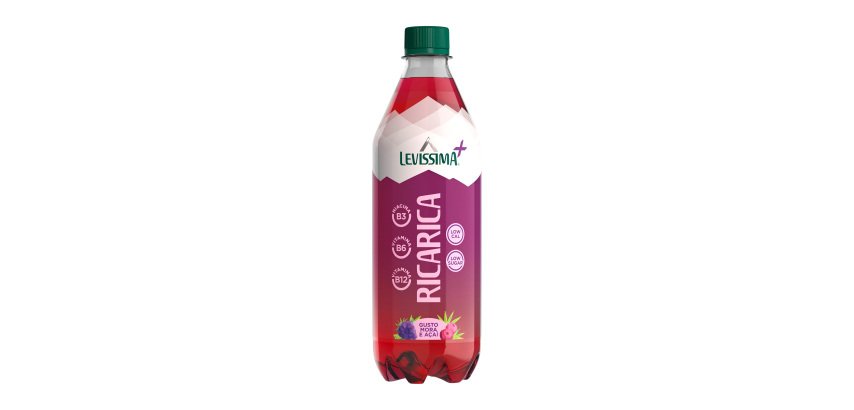 Levissima + Ricarica gusto mora e acai - Pet 500ml - confezione 12 bottiglie