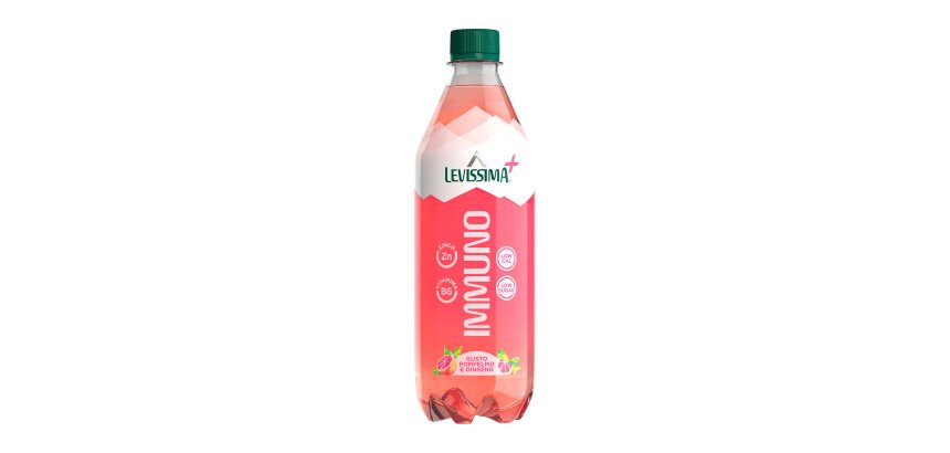 Levissima + Immuno gusto pompelmo e gingseng - Pet 500ml - confezione 12 bottiglie