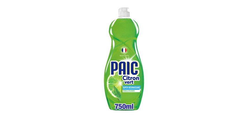 Liquide vaisselle mains Paic citron vert - Flacon de 750 ml