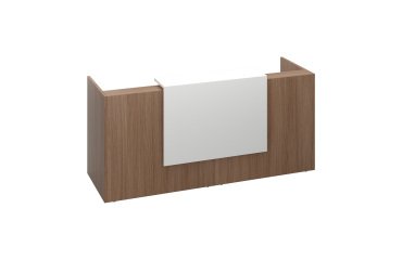 Right reception desk Jana L 246 or L 366 cm
