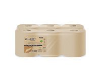 Bobinas secamanos Lucart EcoNatural L-ONE Maxi 450 - pack de 6 rollos