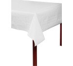 Damask paper tablecloth Pronappe white - Roll of 25 m