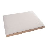 Set de table en papier gaufré glacé Tiss Lack  30 x 40 cm,  blanc - Barquette de 500