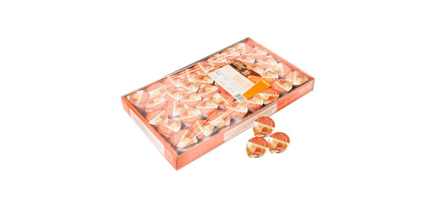 Beurre de cacahuète, 80 portions, dans un carton