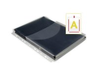 Funda multitaladro PP extra con fuelle y solapa Grafoplás A4 11 taladros (pack de 12 unds)