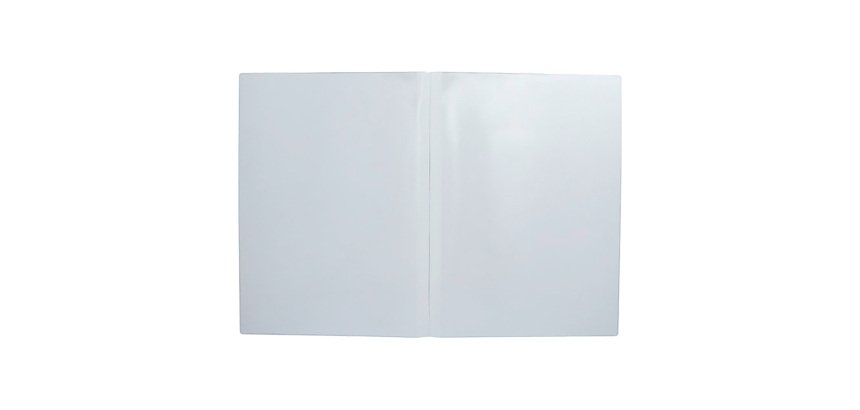 Funda portamenú PVC rugoso 200 micras Doble Folio Grafoplás (pack de 25 uds)