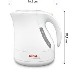 Bouilloire sans fil Tefal 1,2 L blanche