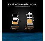 Café moulu Carte Noire décaféiné 100 % Arabica  - Paquet de 250 g