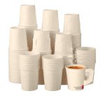 Pappbecher mit Griff weiß 20 cl - Set von 100 Stück